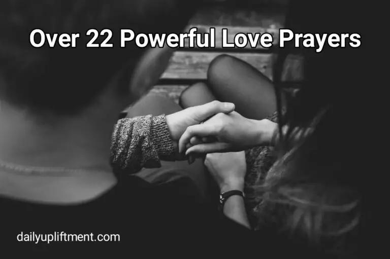Over 22 Powerful Love Prayers
